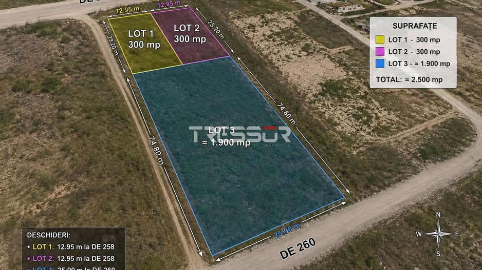 Teren 300 mp, zona Boreal - Poză 1