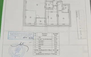 Vânzare apartament, 3 camere, Iancu Nicolae - Schiță 16