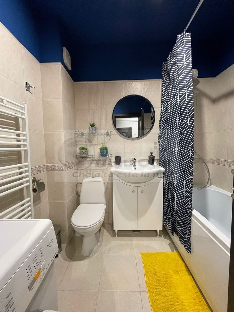 Apartament 1 camera, decomandat, Bucium, bloc 2013 mobilat modern - Poză 16