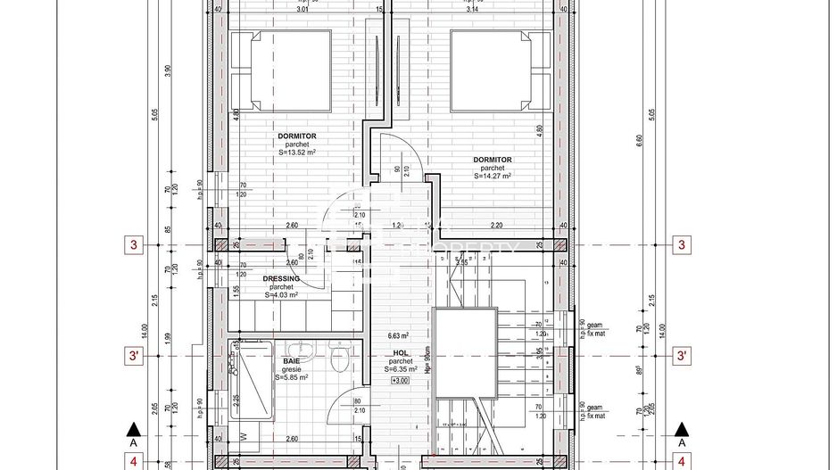 Casă individuala premium, 145mp, teren 644 mp, LA CHEIE- Selimbar zona Primariei - Schiță 17
