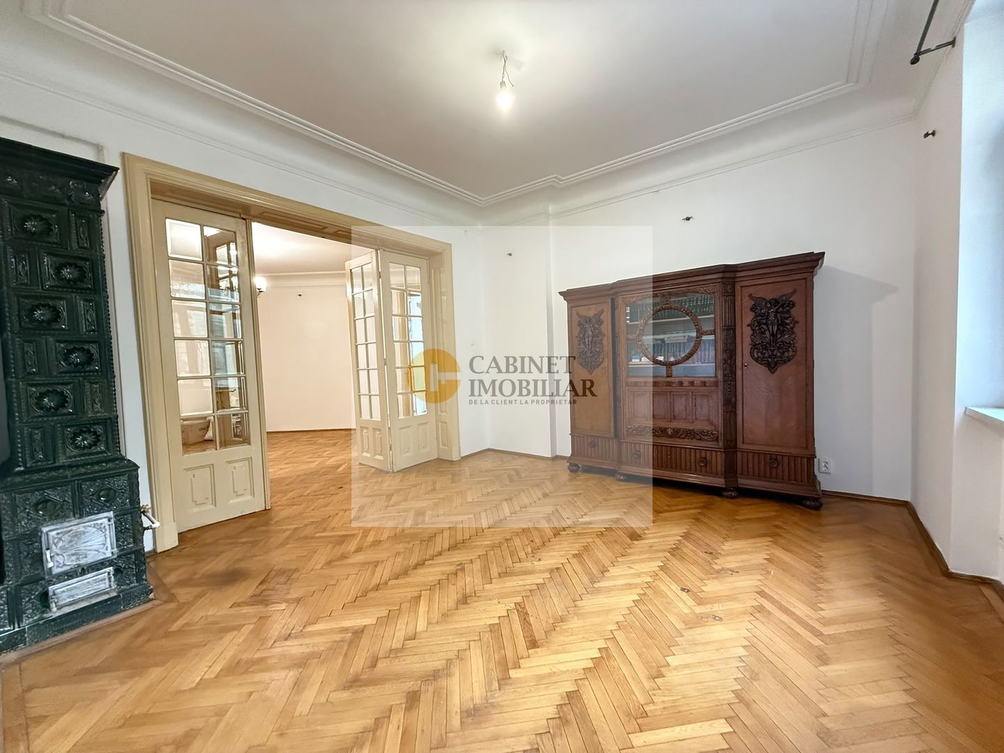 3 camere I 96 mp totali I Rosetti I Parter inalt I Pretabil cabinet - Poză 4