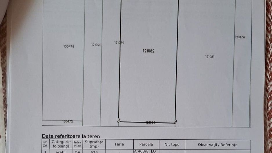 Teren intravilan de vanzare in Valul lui Traian - Poză 2