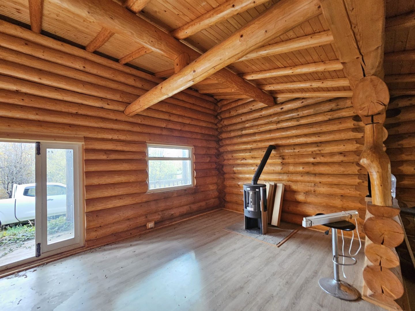 Casă din bârne, construcție 2012, Cotmeana,  DN 7, Pitesti - Valcea - Poză 7