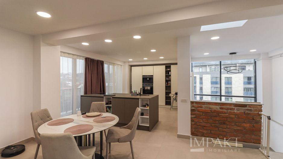 Penthouse dispus pe 2 niveluri in Dambul Rotund - Poză 2
