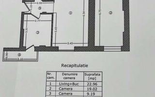 apartament 3 camere bloc nou - centrala proprie Viilor - Poză 8