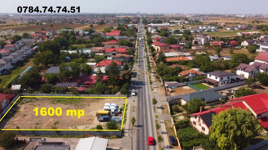 Teren comercial | 1600mp| comuna Berceni - Poză 1