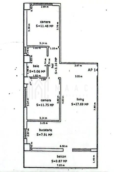 Apartament 3 camere | 67 MPU | 2 locuri de parcare | Turnisor - Poză 7