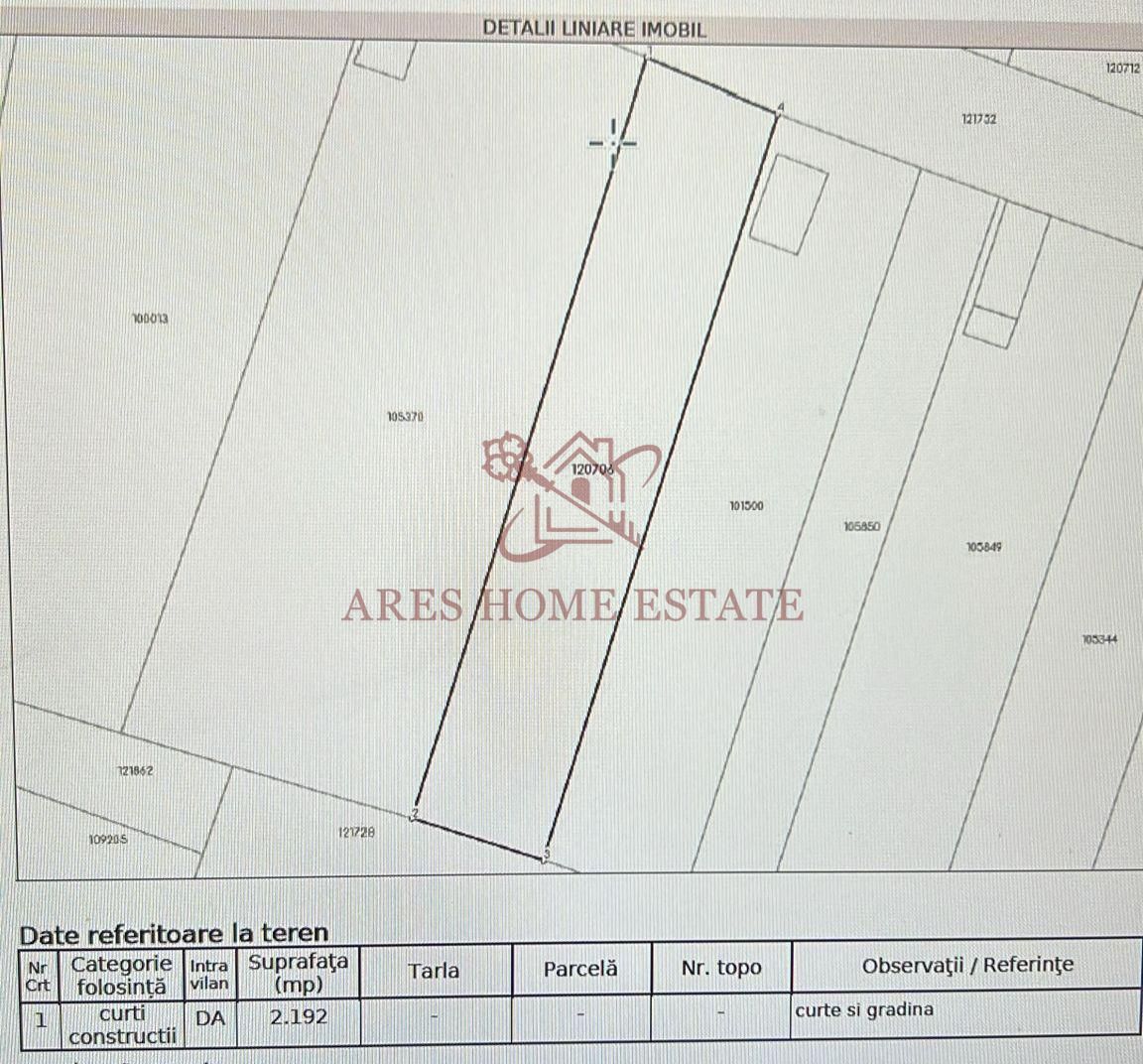 Teren intravilan 2.192 mp cu front 20 m – Seceani, Timiș - Poză 6