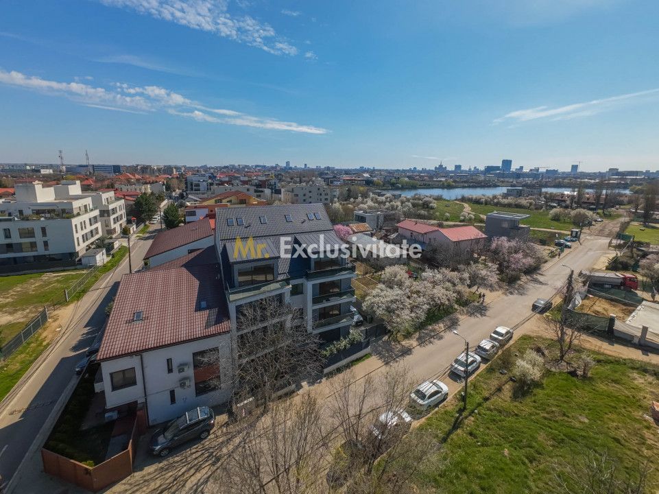 Apartament 4 camere duplex Sisesti - Vedere catre lac - Poză 18