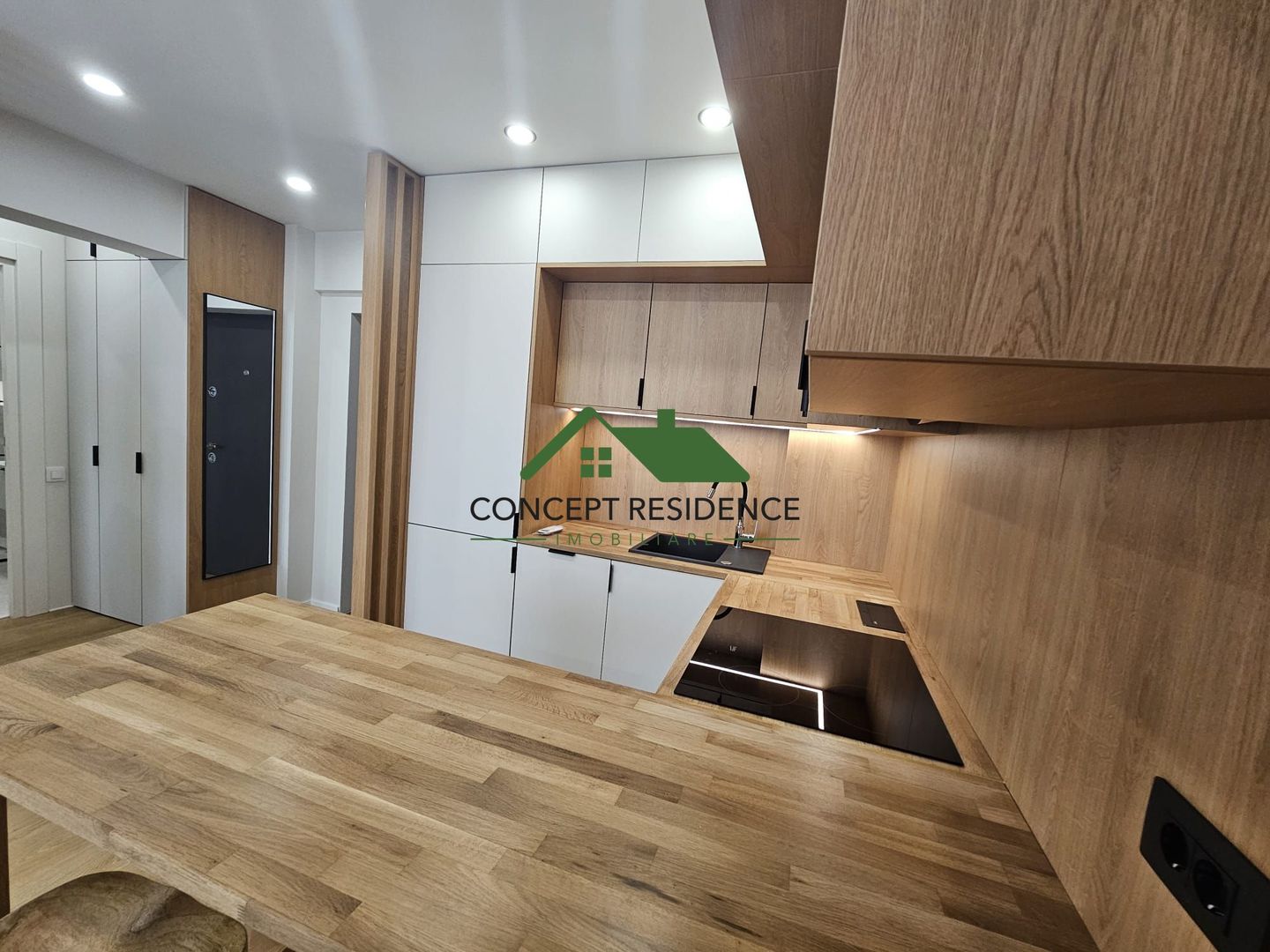 2 camere superfinisat, 37 mp + 2 balcoane – Transilvaniei - Poză 9