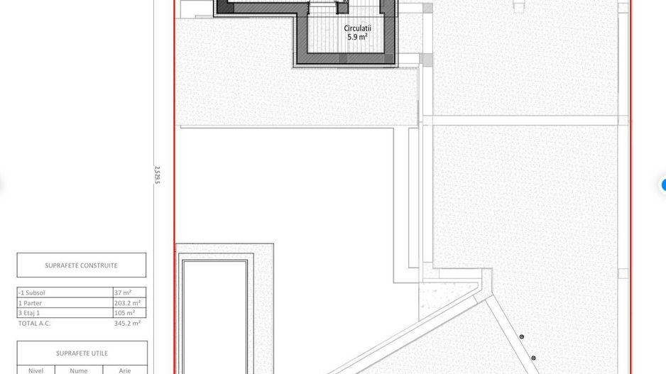 VILA PREMIUM CU SEMINEU & PISCINA | COMPLEX REZIDENTIAL IANCU NICOLAE - Schiță 25