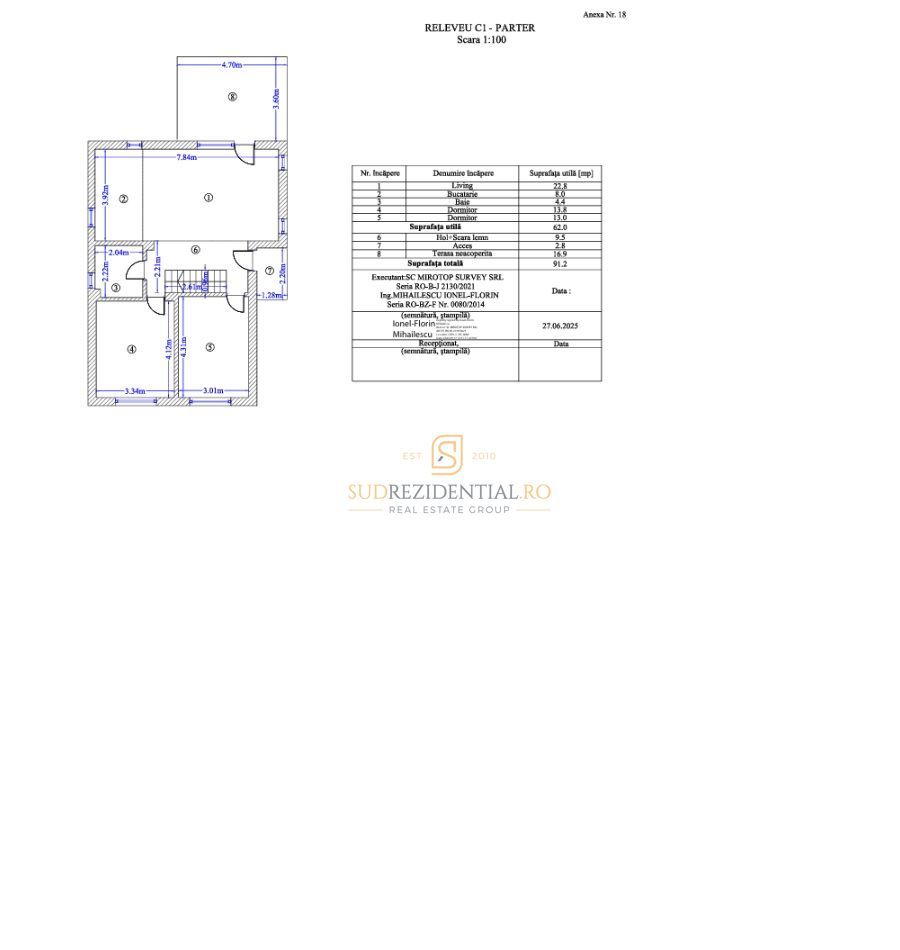 Casă individuală de închiriat, 3 camere, teren 350 mp | Comuna Berceni - Poză 17