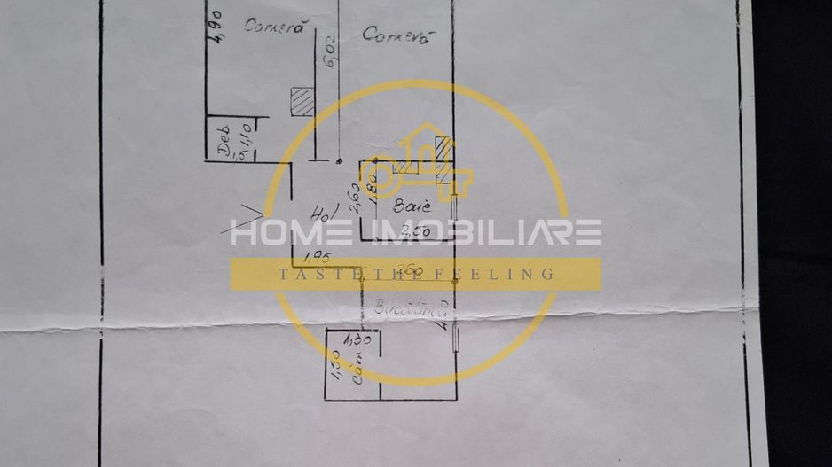 Apartament 2 Camere, 60mp, et.2/8 Rond Canta // Pacurari - Poză 10