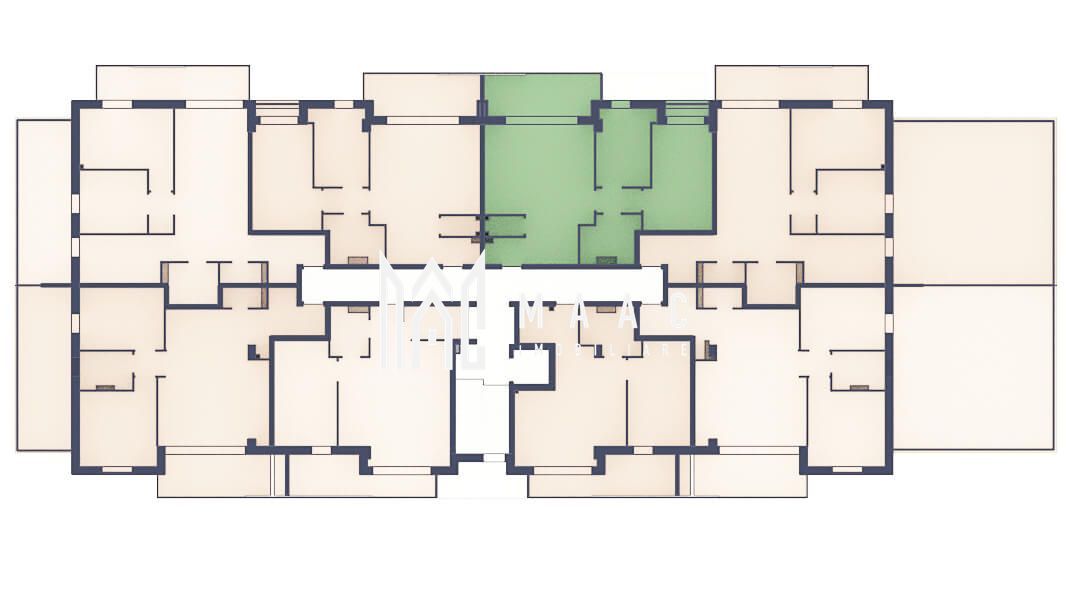Apartament 3 camere | Balcon 10.6 mp | Etaj 1 | Turnisor - Poză 4