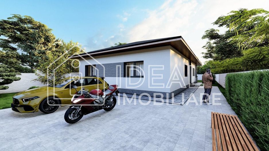 Casa pe un singur nivel cu 460 mp teren, in Cisnadie - Poză 5