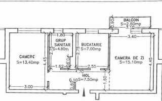 Giroc | 2 Camere | Curte proprie | Loc de parcare | Mobilat si utilat - Poză 10