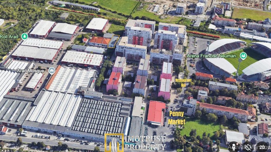 Hală industrială de închiriat 674 mp, 7 m înălțime – Arad centru - Poză 8