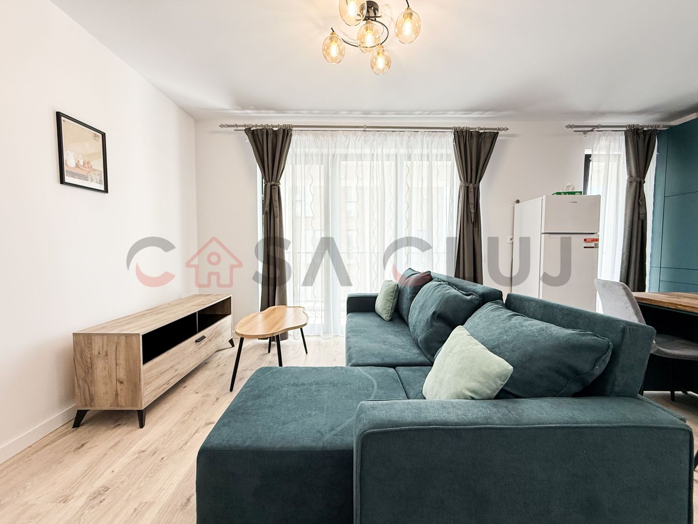 Apartament nou, 2 camere, parcare, Zona Stadion Floresti - Poză 2
