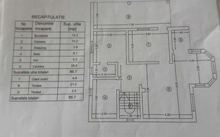 Casă P+1, 173 mp utili, teren 1220 mp, stadiu la gri, în Holboca, aproape de Tătărași - Poză 8