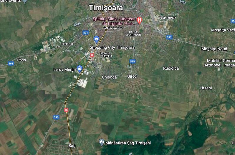 TEREN 1050 MP ZONA SAG MANASTIRE - Poză 1