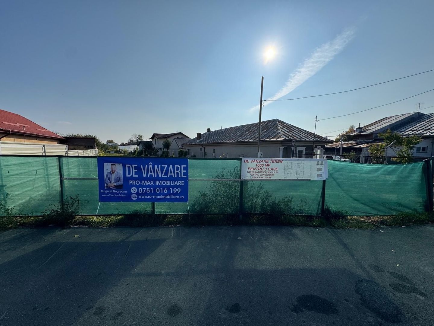 Teren 1000 mp cu Autorizatie valabila de Construire pentru 3 Case P+1 - Poză 1