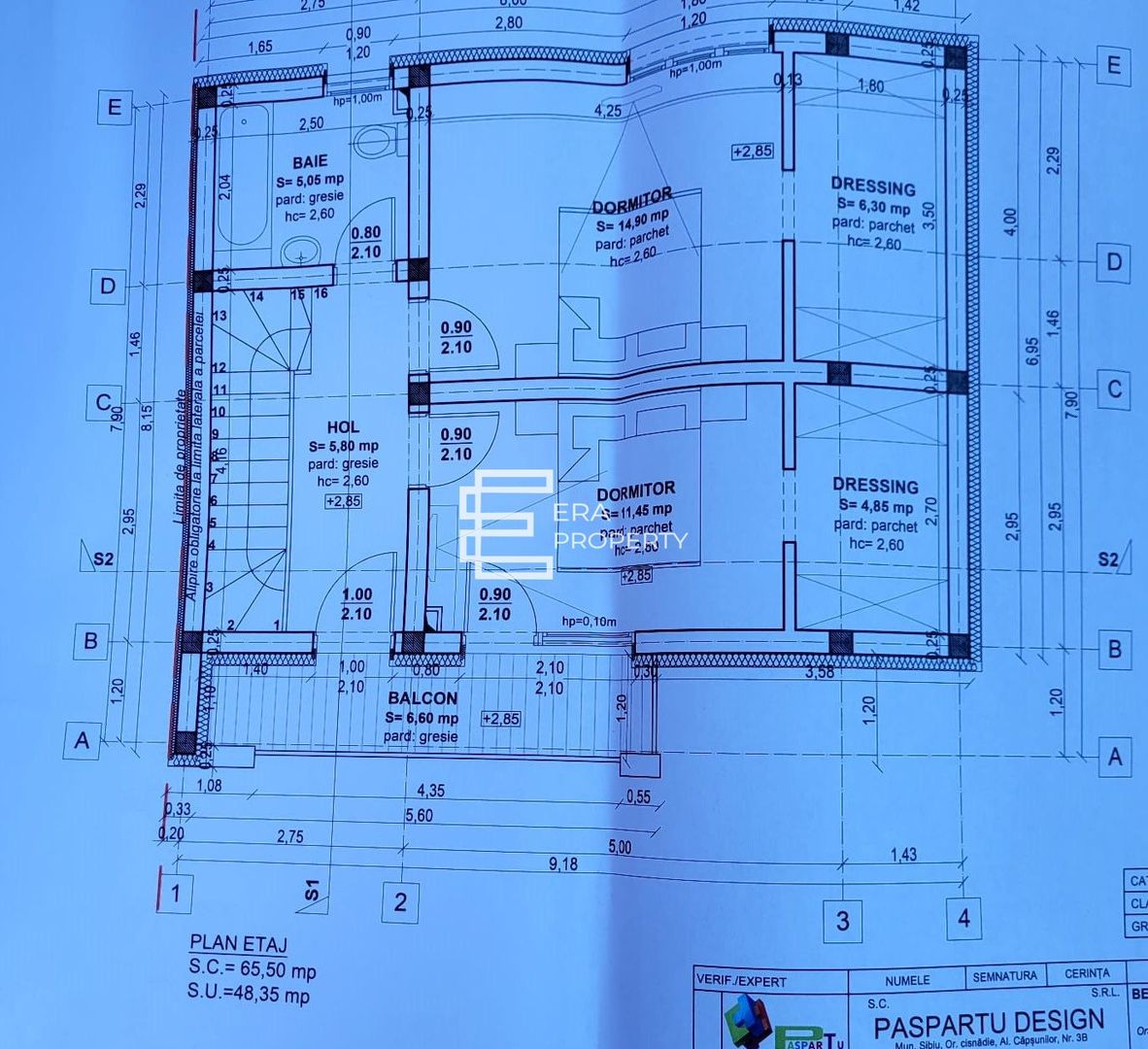 Casă modernă în Sibiu 13Omp utili – etaj retras, terase -teren 255 mp - Schiță 7