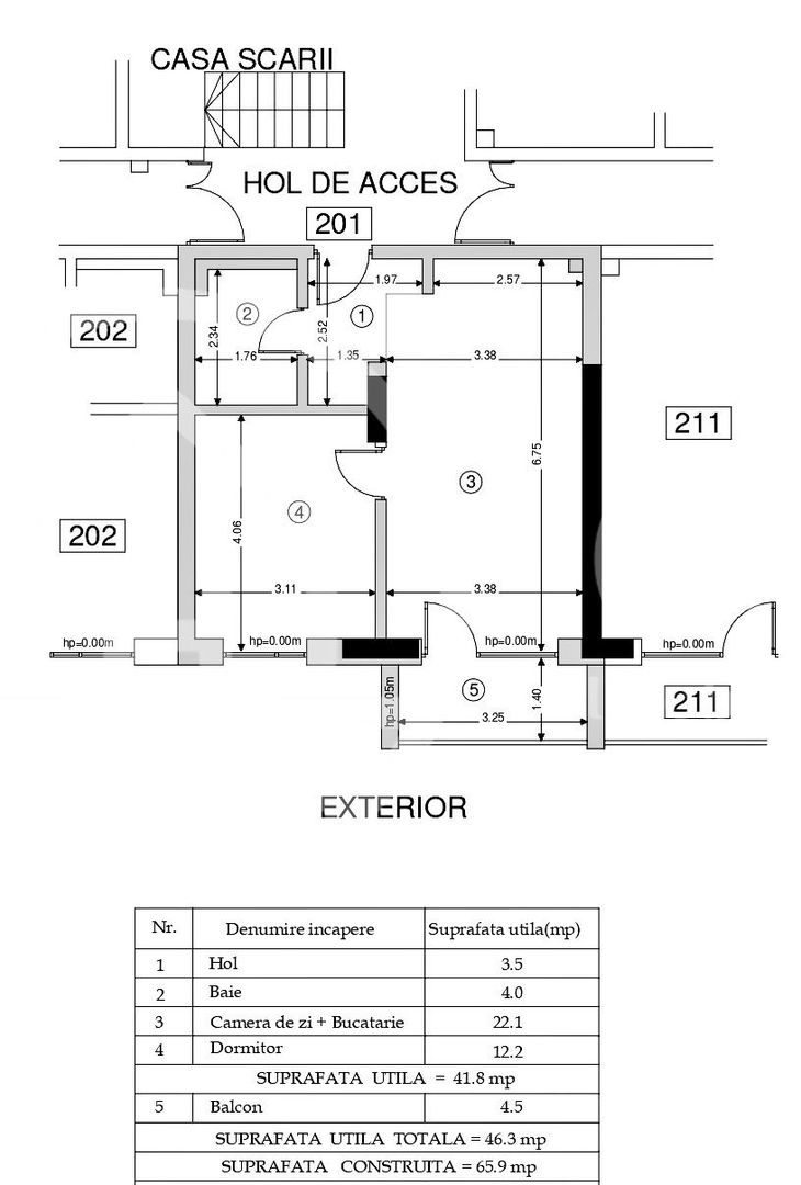 De vanzare apartament cu 2 camere in cartierul Prima Arena, Oradea - Poză 12