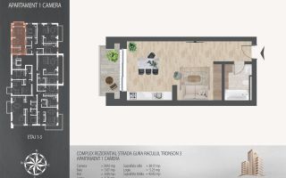 Garsonieră premium Pallady,Metrou Teclu,Vizavi scoala Victor Brauner - Poză 8