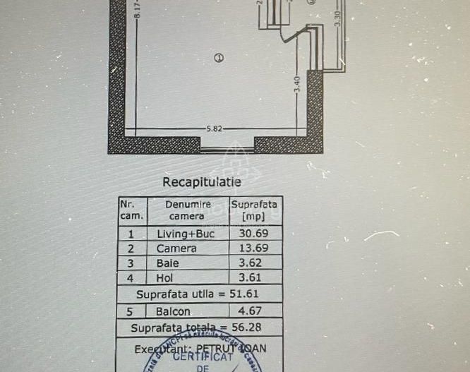 2 Camere Mobilat Modern | Aviatiei Park | Herastrau - Schiță 17