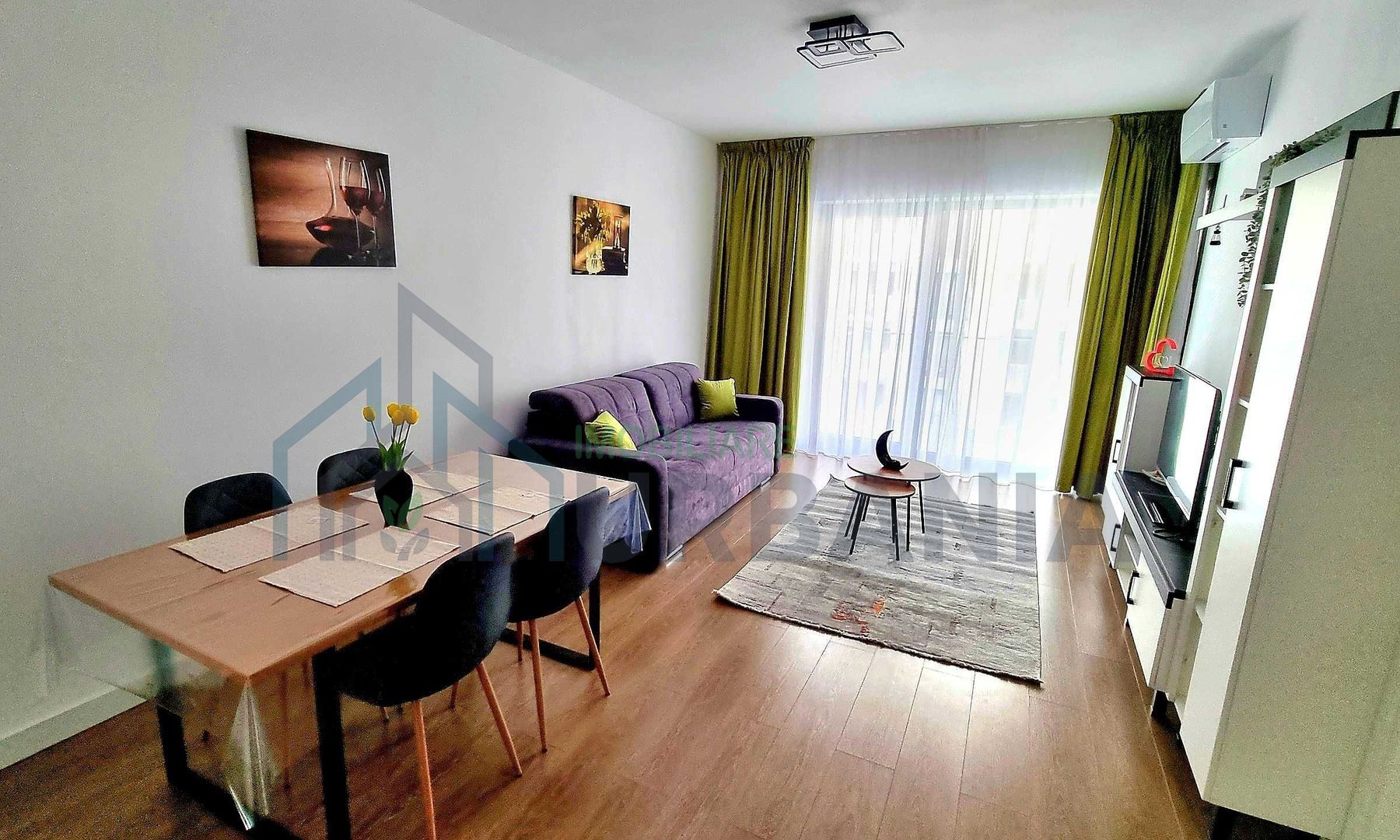 Apartament 2 camere, bucătărie separată, Silk District, parcare, 70 mp - Poză 1