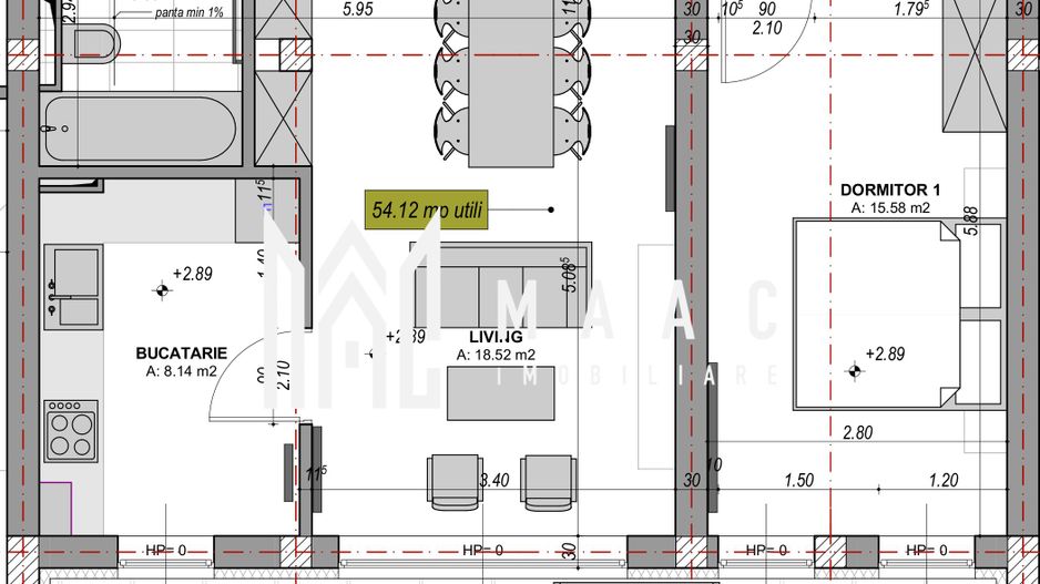 Apartament 2 camere - intabulat, finisat la cheie I Comision 0% - Poză 16