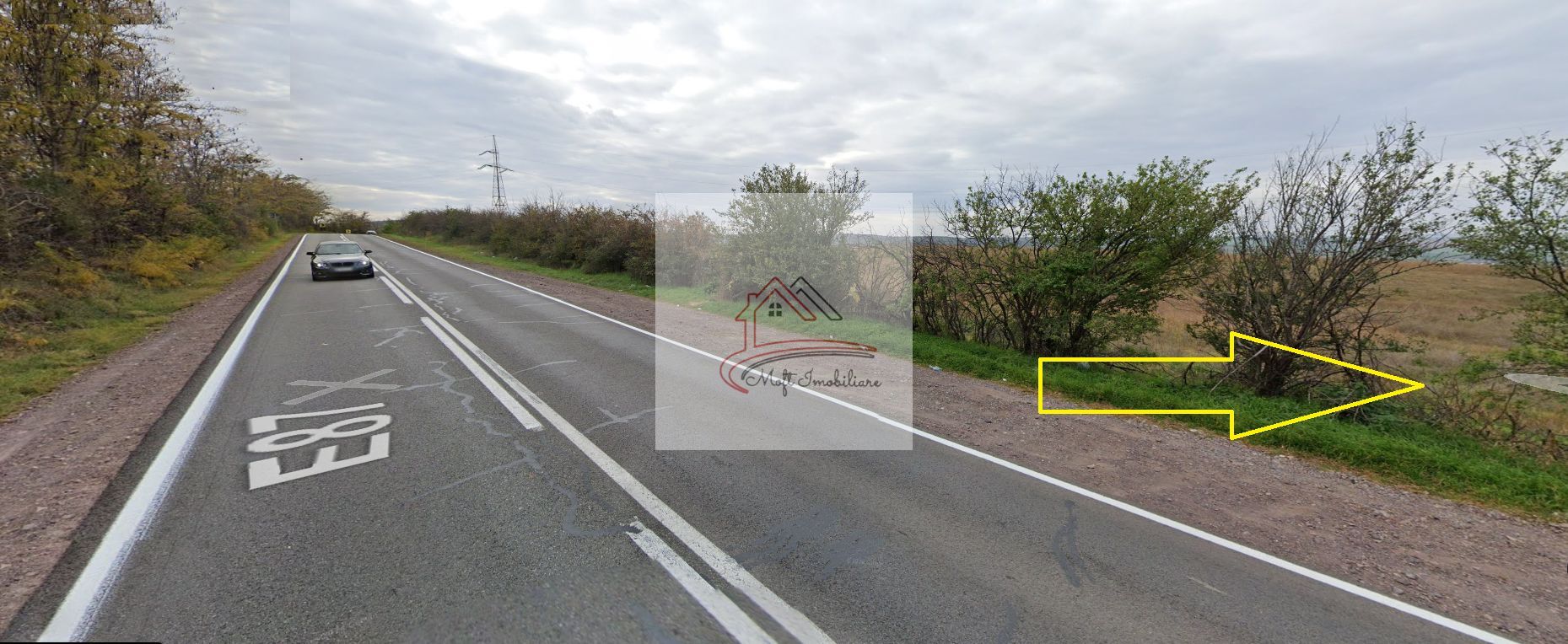 TEREN EXTRAVILAN LA INTRARE IN TULCEA ! 50 euro/mp - Poză 3