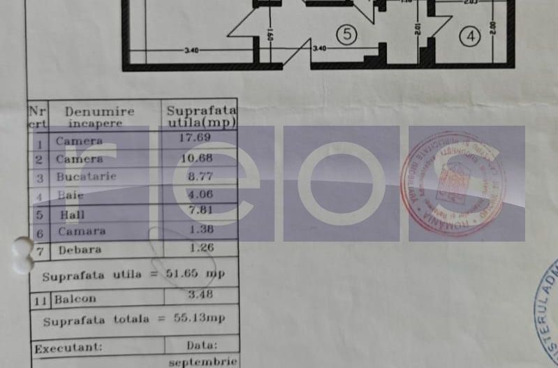 VANZARE - 2- CAMERE- TINERETULUI- CENTRALA PROPRIE - Poză 7