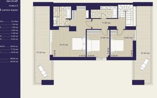 Apartament 4 camere Herăstrău | De închiriat - Schiță 22