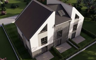 Vilă Triplex 4 Cam Arhitectură Modernă- Grădină Individuală -Panouri solare - Poză 7