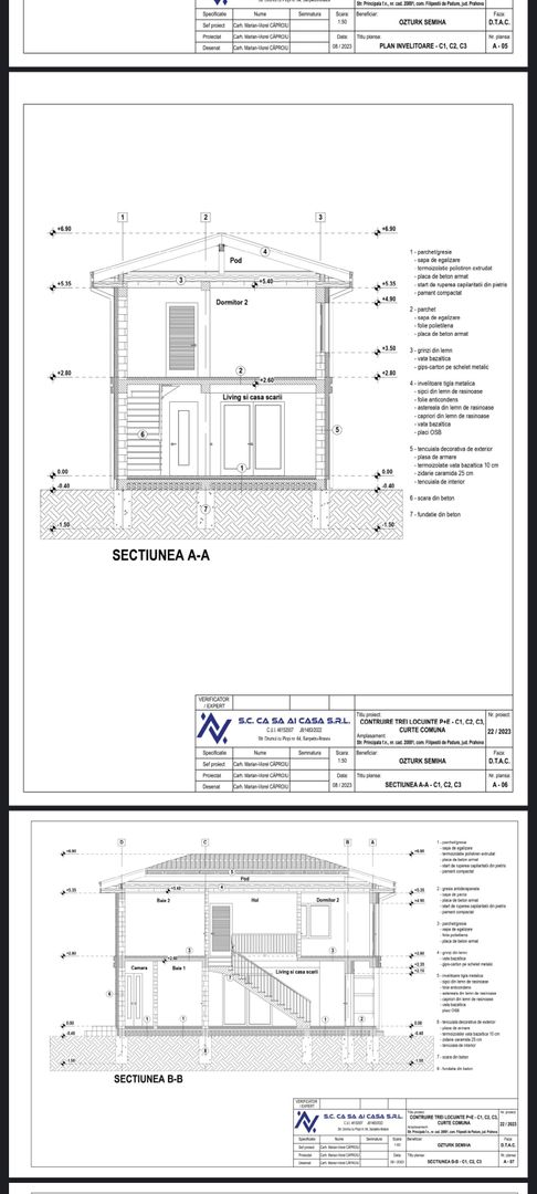 Teren 1000 mp cu Autorizatie valabila de Construire pentru 3 Case P+1 - Poză 7