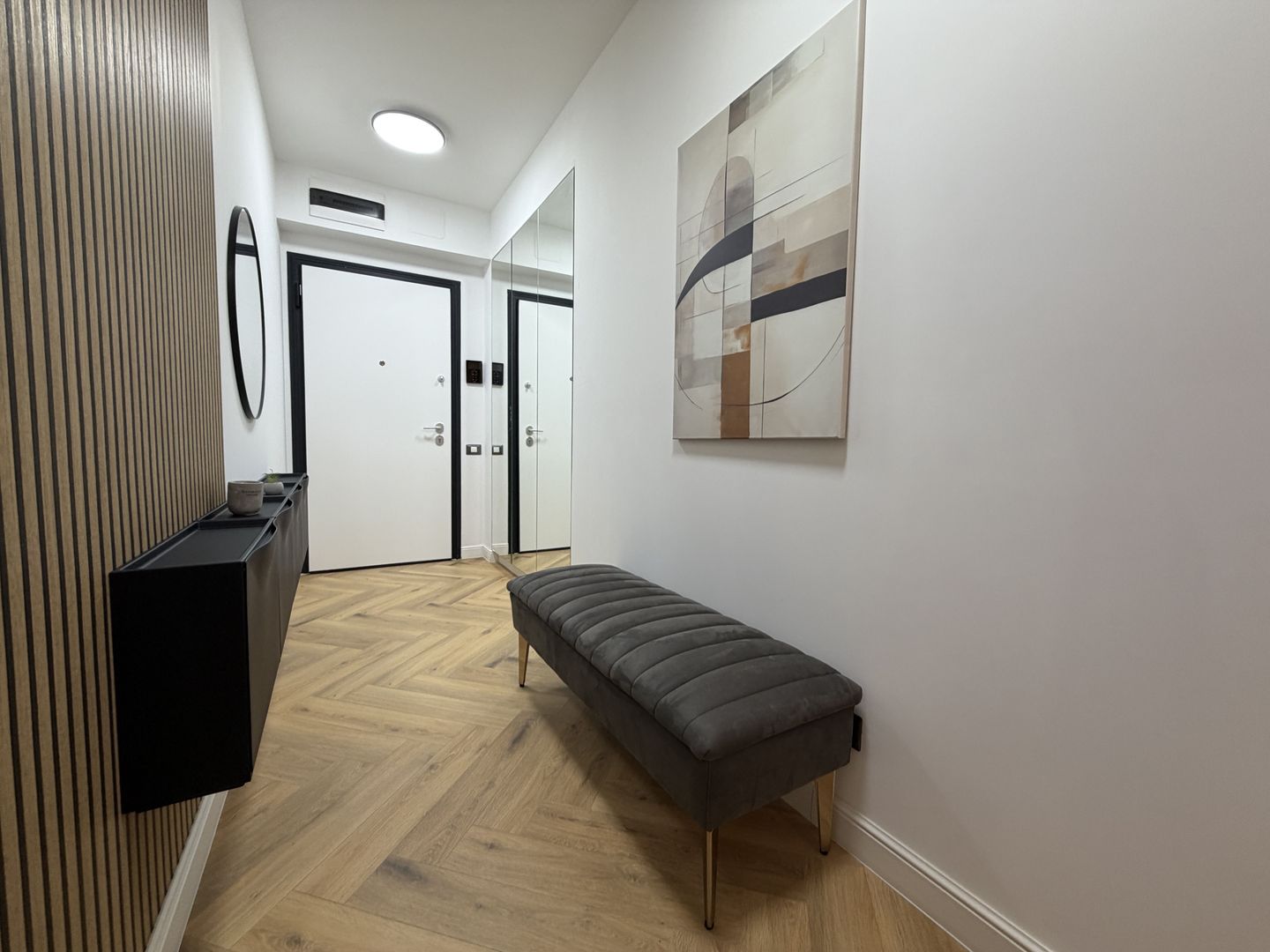 NOU - PRIMA INCHIRIERE | MOBILAT SI UTILAT | TERASA | LOC DE PARCARE - Poză 12