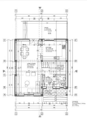 CASA INDIVIDUALA DOMNESTI, TOATE UTILITATILE, TEREN 400 MP, COMIS 0% - Schiță 16