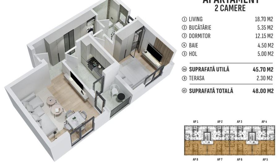 Comision 0% 2 camere | Prelungirea Ghencea | Latin - Poză 1