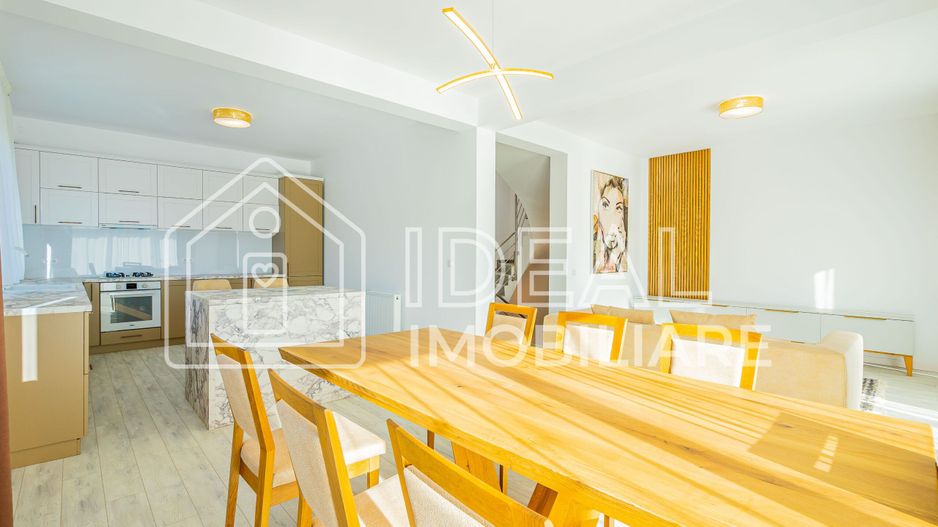 Casă premium D+P+E | Mobilată complet | Teren 634 mp | Cisnadioara - Poză 3