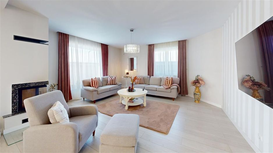 Casă premium, 500 mp teren, finisaje de lux, șemineu & garaj – Sibiu - Poză 5