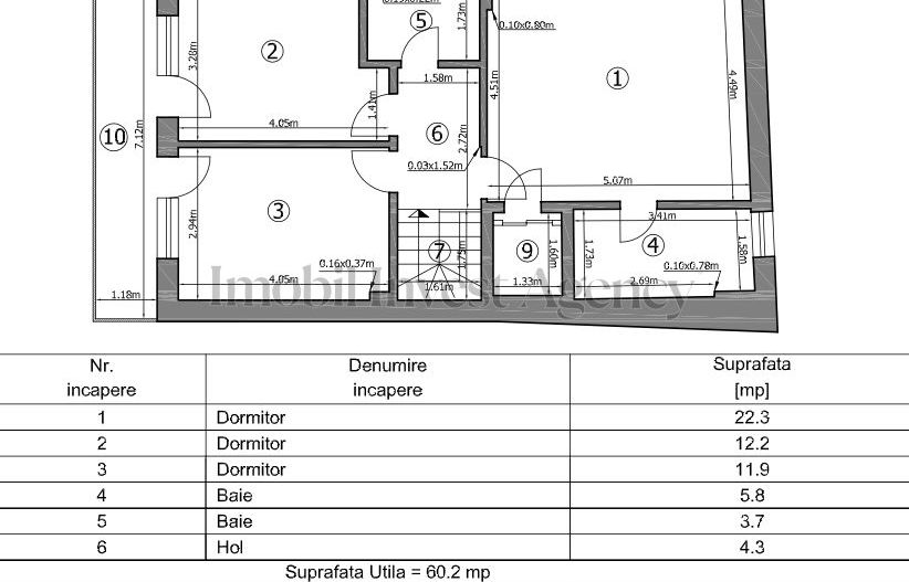 Apartament exclusivist in zona Dorobanti in bloc boutique - Schiță 29