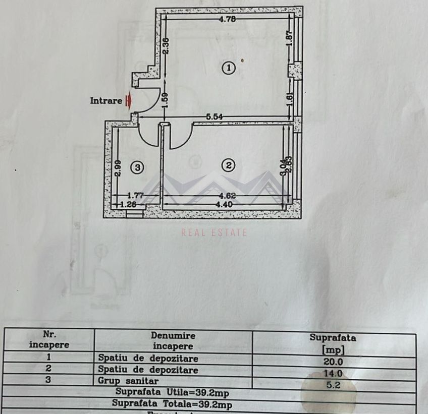 Apartament 2 camere de vânzare Otopeni - 23 August | include parcare - Schiță 8