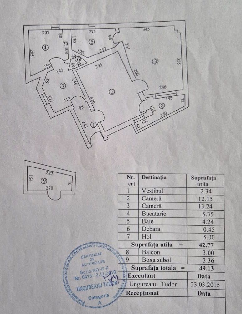 De vanzare Apartament 2 camere Unirii, Cantemir, Parc Carol - Poză 14