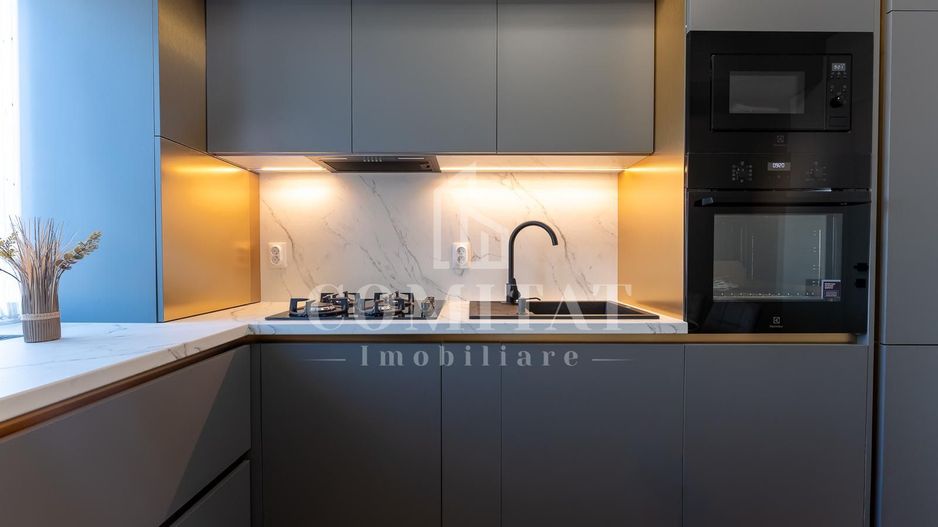 Apartament ultrafinisat | Etaj intermediar | Cartierul Terra-Floresti - Poză 17