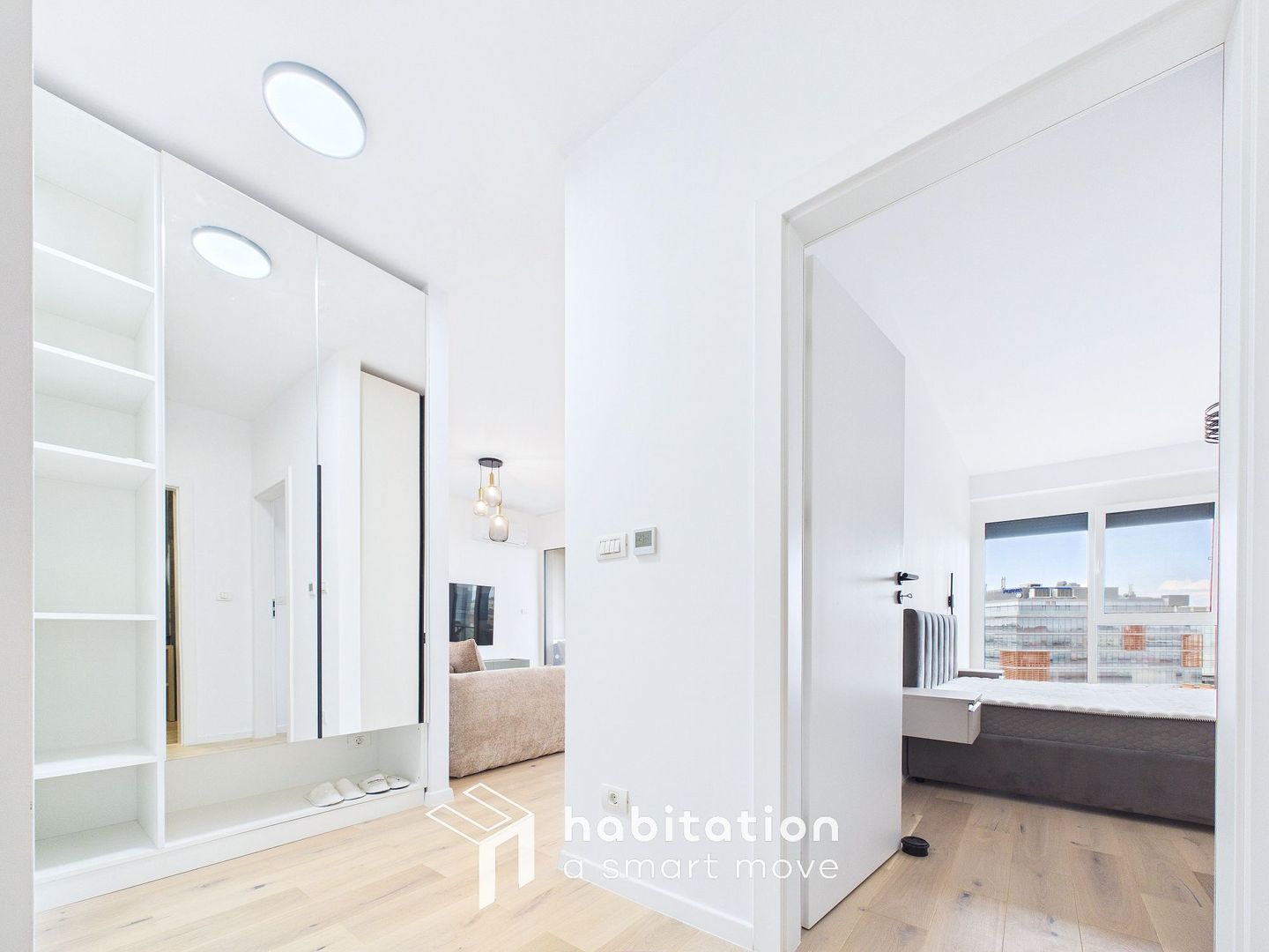 Apartament cu vedere spectaculoasă, prima închiriere,  Nord One - Poză 11