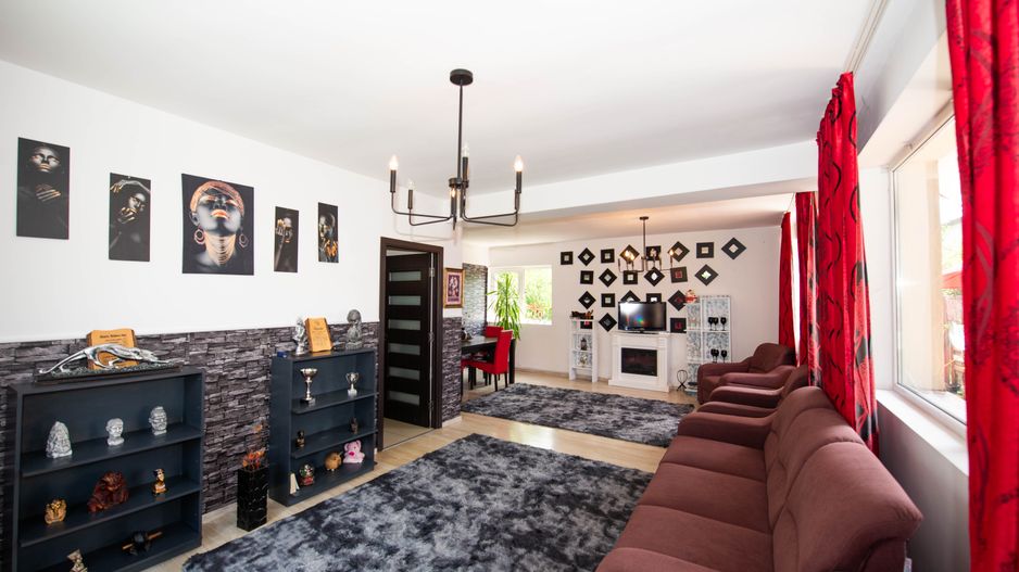 Casa Vila individuala spatioasa cu gradina de vanzare comuna Berceni - Poză 4