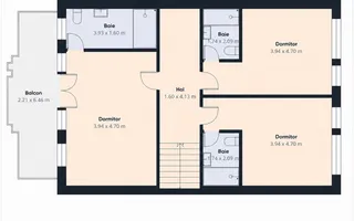 Vilă P+1+M | 6 camere | Aviației | Construcție 2020 - Poză 37