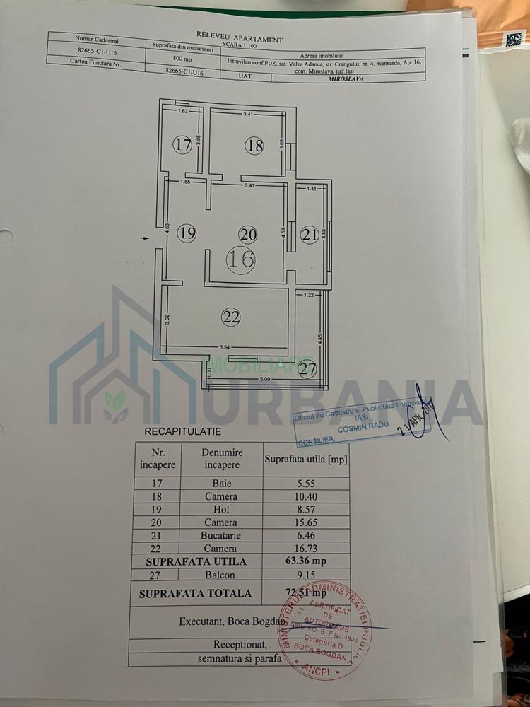 Apartament 3 camere strada Pepinierii, Valea Adanca Miroslava - Poză 3