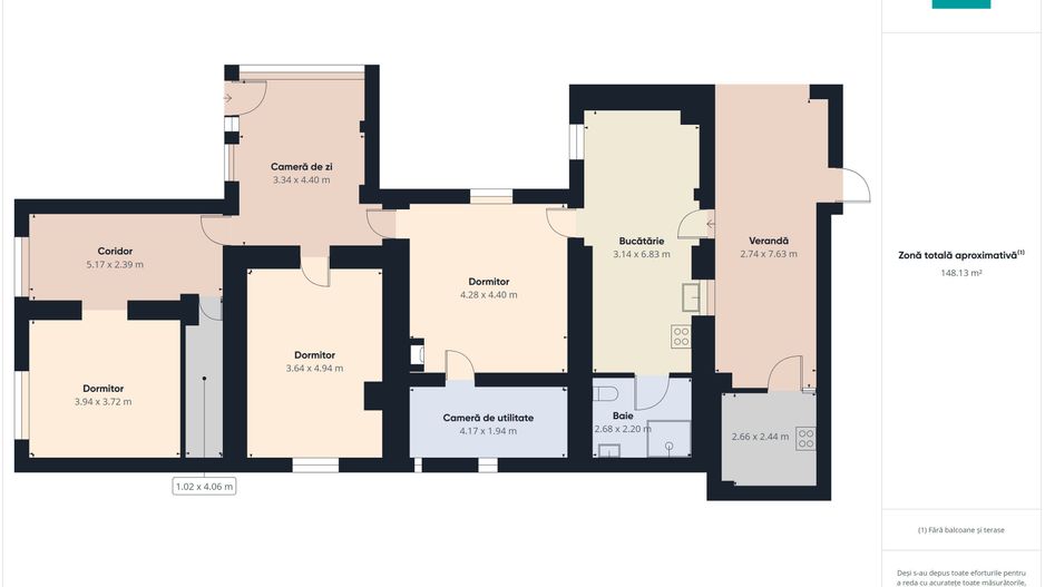 Casă pe un nivel in Pișchia - Poză 6